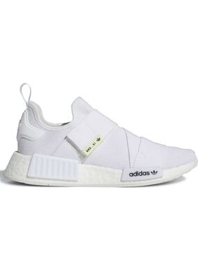adidas White NMD R1 Slip-On Sneakers